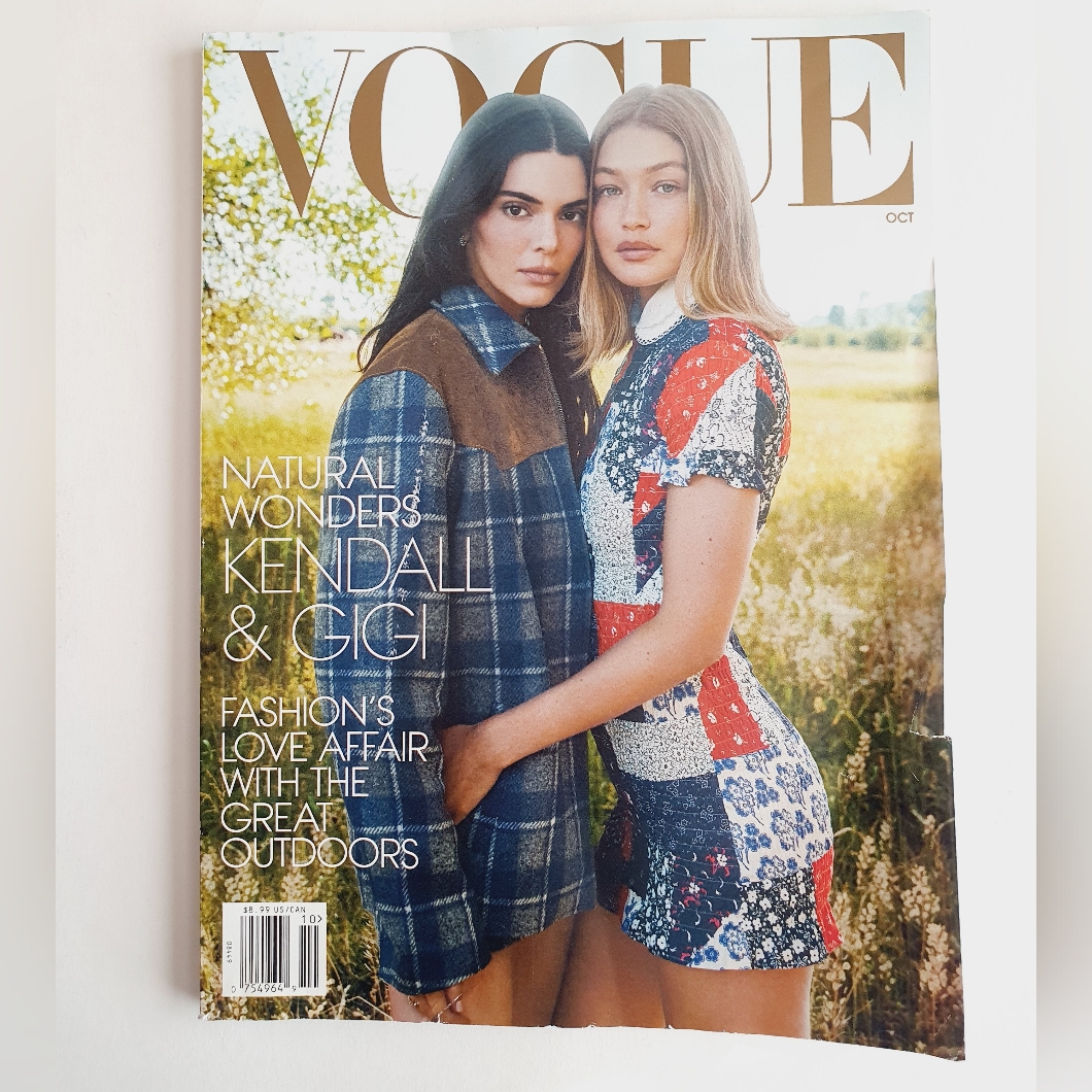 Vogue Magazine October 2025  Kendall  Gigi  Natural Wonders